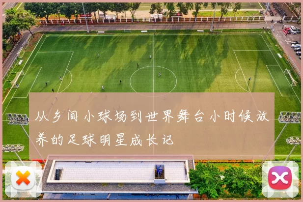 从乡间小球场到世界舞台小时候放养的足球明星成长记